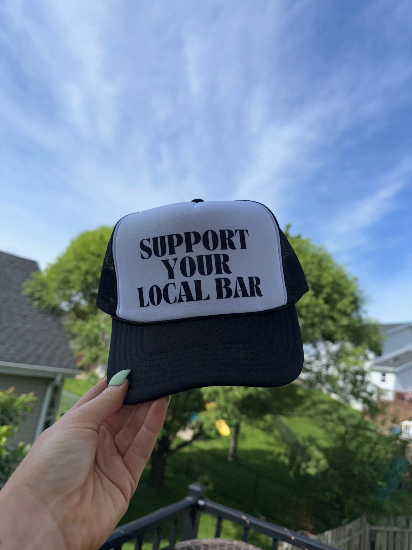 Support Your Local Bar Trucker Hat